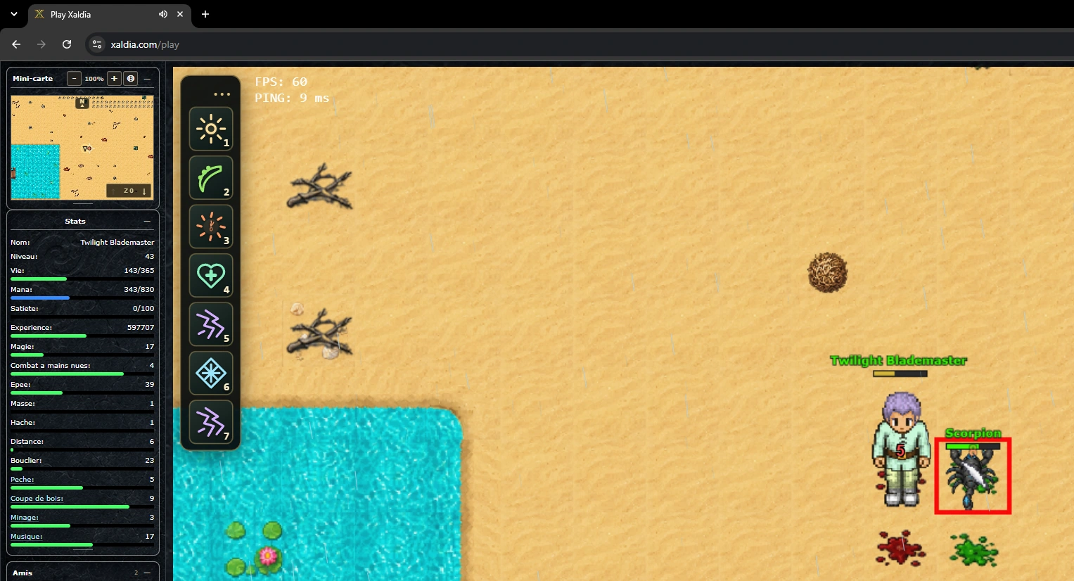 Xaldia — Browser 2D MMORPG | Play Online